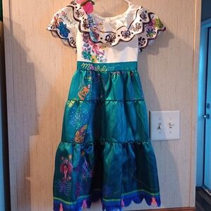 Encanto Mirabel Madrigal Girls Costume Dress 💃🏼